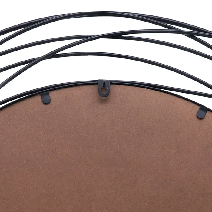Black Augustus Swirl Accent Mirror
