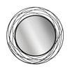 Black Augustus Swirl Accent Mirror