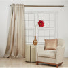 Aura Abstract Room Darkening Rod Pocket Single Curtain Panel, 50 x 84, (Set of 2)