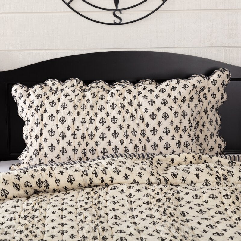 Aurelia 100% Cotton Ties Sham, King