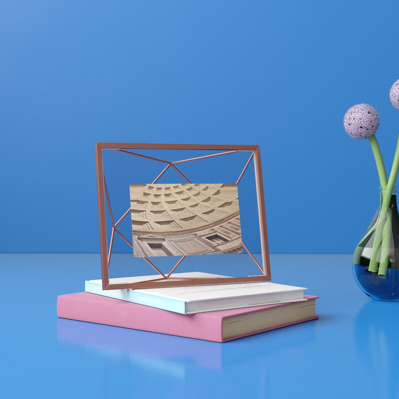 Aurora Copper Wire Picture Frame - 5" x 7" (#K2033)