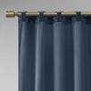 Aurora Soft Velvet Room Darkening Rod Pocket Curtain Panels, 37
