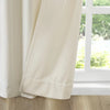 Aurora Soft Velvet Room Darkening Rod Pocket Curtain Panels, 37