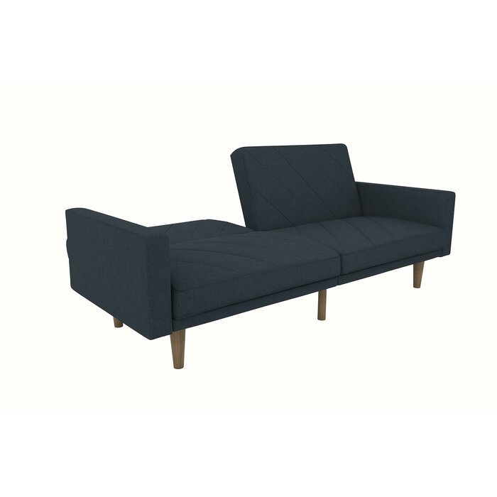 Austen Twin 78.5" Split Back Convertible Sofa, Navy (#K6262)