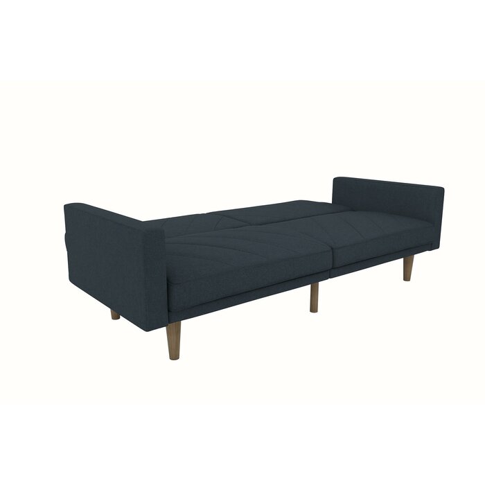 Austen Twin 78.5" Split Back Convertible Sofa, Navy (#K6262)