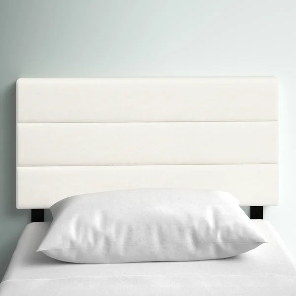 Austwell Upholstered Solid Wood Panel Headboard king/ cal king