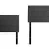 Austwell Upholstered Solid Wood Panel Headboard twin/ twin xl