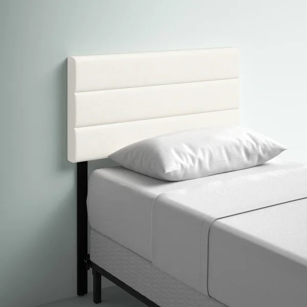 Austwell Upholstered Solid Wood Panel Headboard king/ cal king