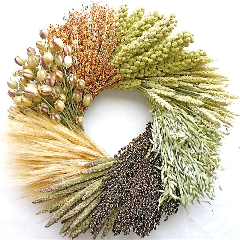 Autumn Bliss Wheel 22" Wreath