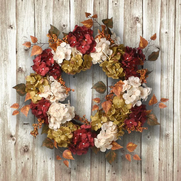 Autumn Harvest 24" Polyester Wreath