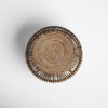 Ava Rattan/Wicker Drum Coffee Table