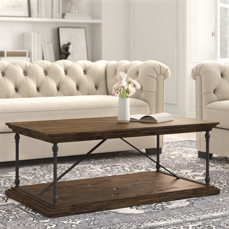 Avalon Floor Shelf Coffee Table with Storage K7870