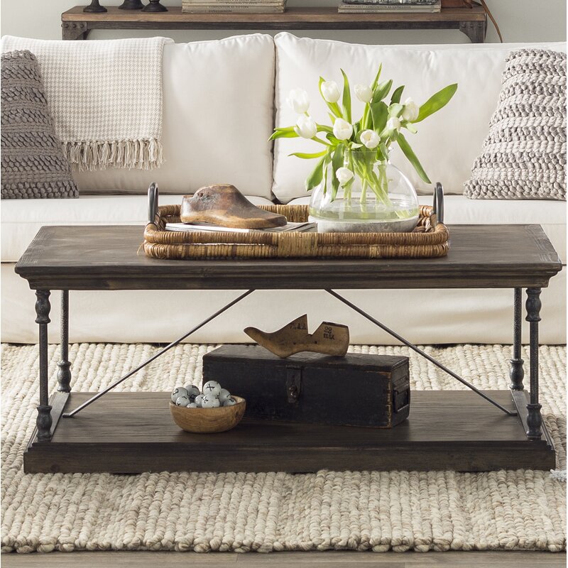Avalon Floor Shelf Coffee Table with Storage K7870
