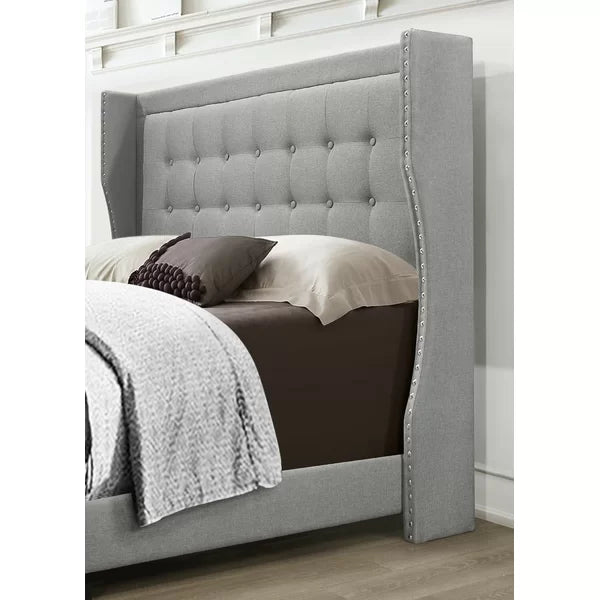 Avalyn Tufted Upholstered Low Profile Standard Bed Queen