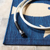 Avani Area Rug in Navy runner 2'3