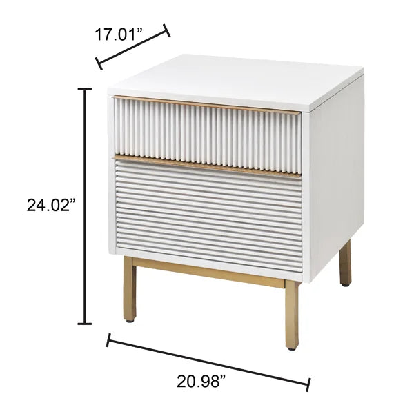 Avant 24'' Tall 2 - Drawer Nightstand