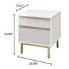 Avant 24'' Tall 2 - Drawer Nightstand