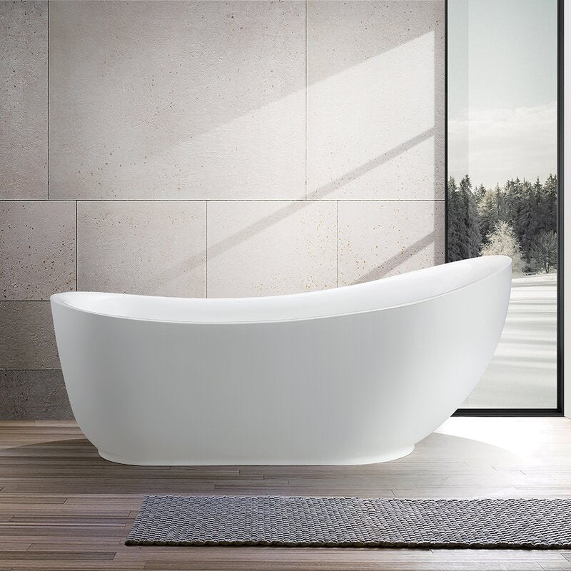 Avel 71" x 35" Freestanding Soaking Bathtub **AS IS** (#K4535)