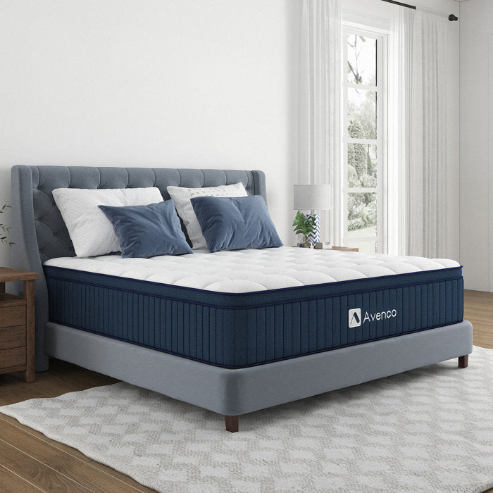 Avenco 12" Medium Hybrid Mattress, Full/Double