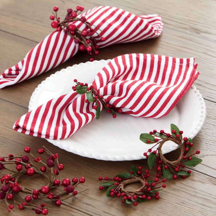 Avera Berry Napkin Rings