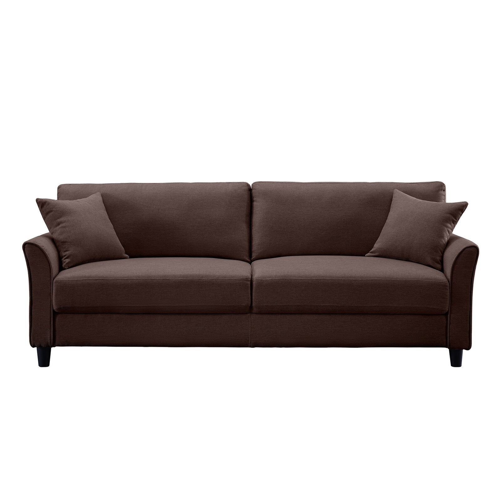 Averick 85" Wide Linen Flared Arm Sofa AH286