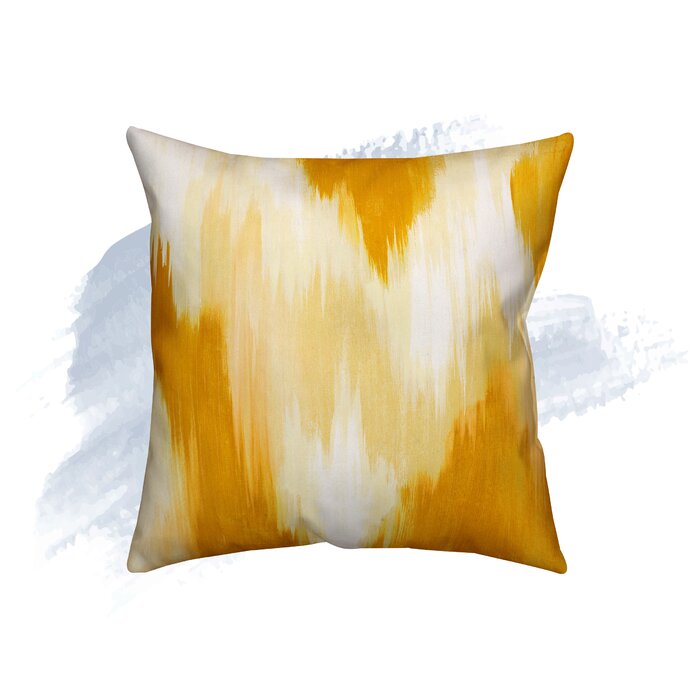 Averie Ikat Throw Pillow 18"x18" EE152