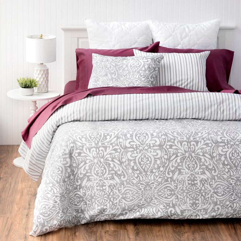 Avery Medallion 3-Piece Reversible Comforter Set king  SS299