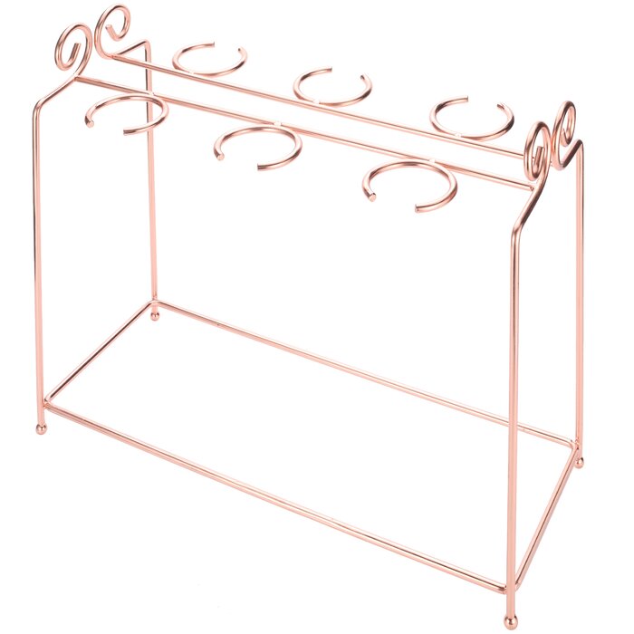 Avett Tabletop Wine Glass Rack in Copper