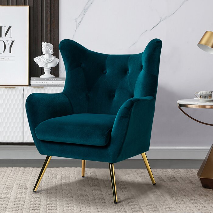 Avianna Upholstered Wingback Chair