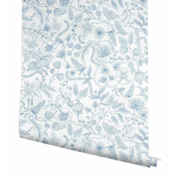 Aviary 20' L x 27" W Peel and Stick Wallpaper Roll