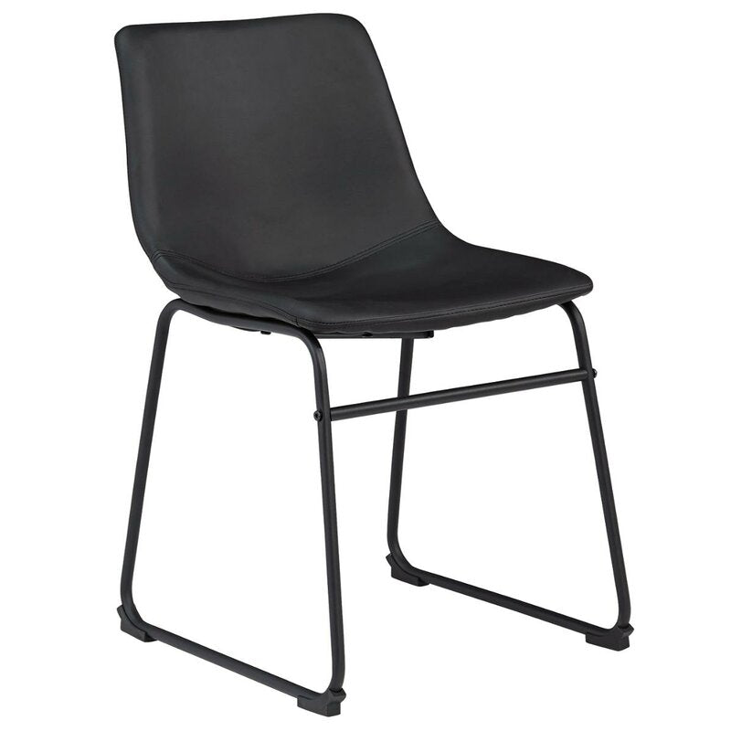 Avner Side Chair in Black (Set of 2)