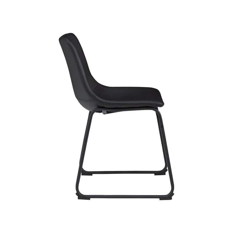 Avner Side Chair in Black (Set of 2)