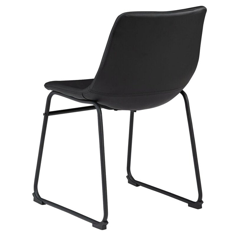 Avner Side Chair in Black (Set of 2)