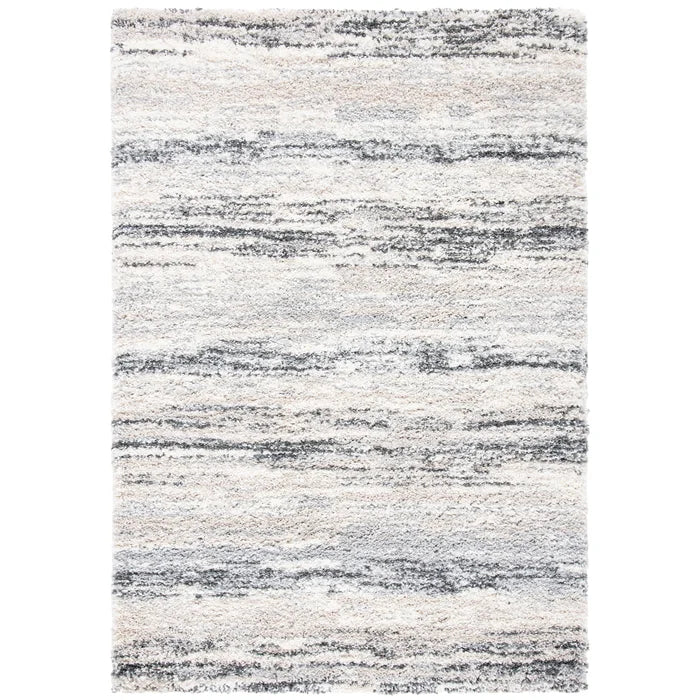 Avril Area Rug in Ivory/Gray Rectangle