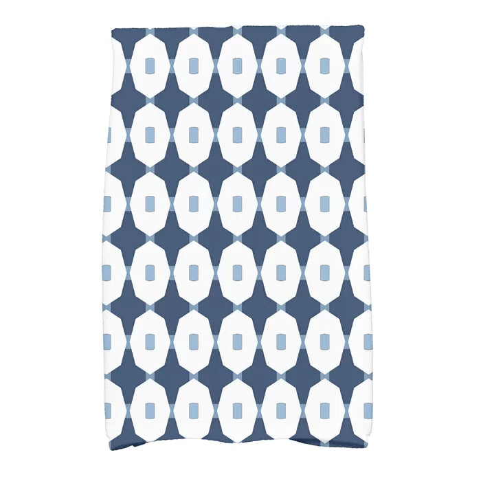 Blue Ayasha Microfiber Hand Towel