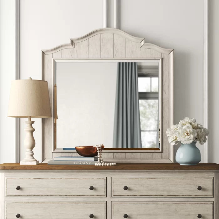 Ayden Coastal Beveled Dresser Mirror