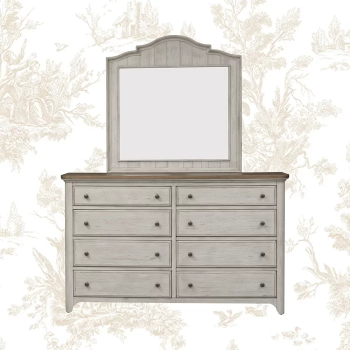 Ayden Coastal Beveled Dresser Mirror