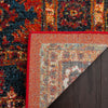 Ayla Area Rug in Orange/Blue, Rectangle 6'7