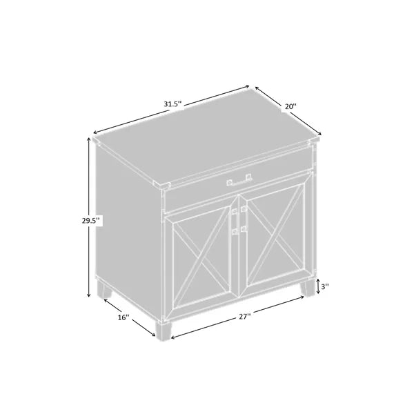 Ayva 1 - Drawer Storage Cabinet