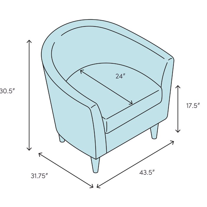 Ayva Barrel  Chair