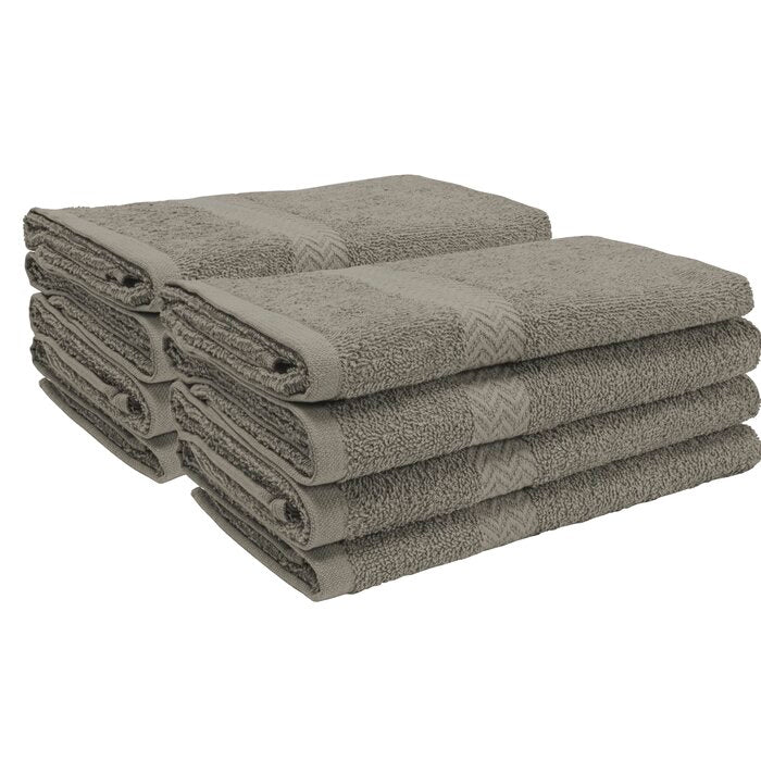 Azaleh Horell 8 Piece 100% Cotton Hand Towel Set (Set of 8) PK323