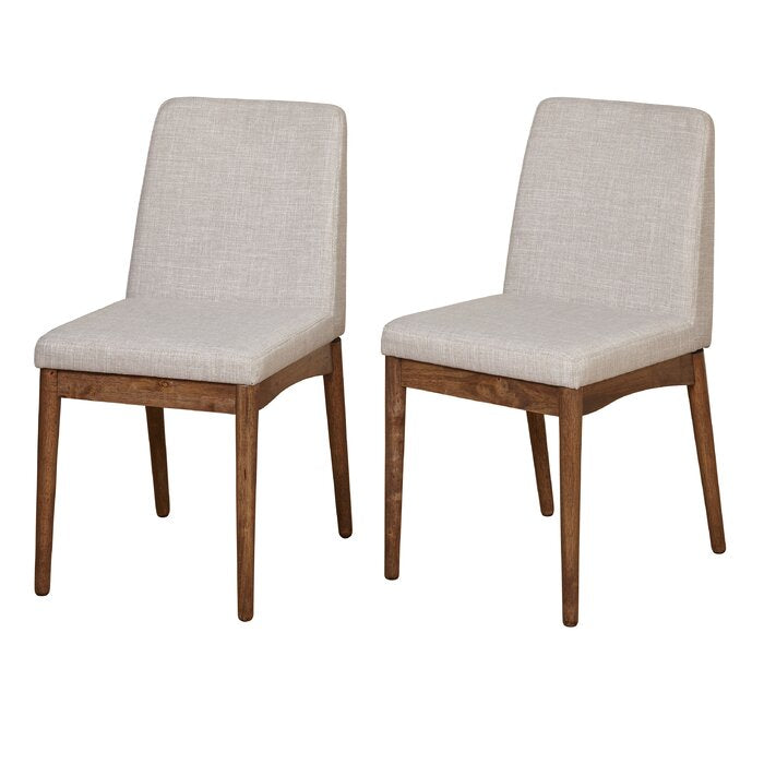 Azra Side Chair in Light Gray (Set of 2)