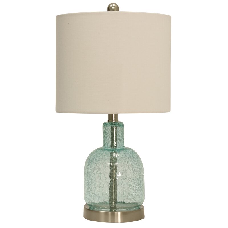 Azriel 20" Seafoam Green Table Lamp