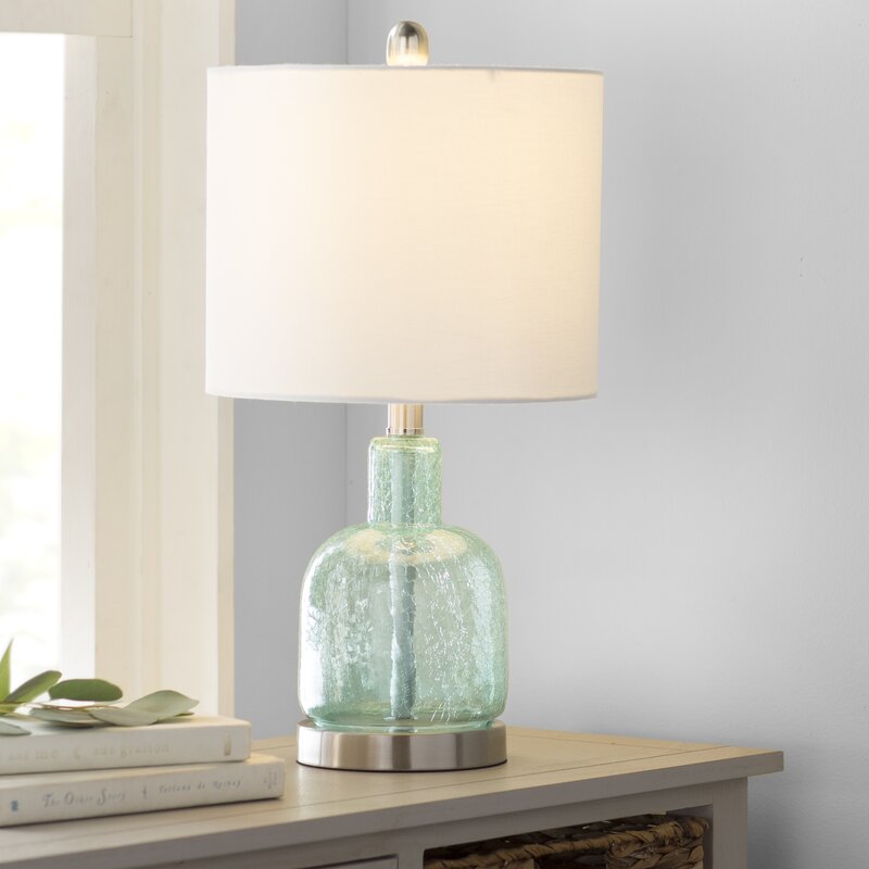 Azriel 20" Seafoam Green Table Lamp