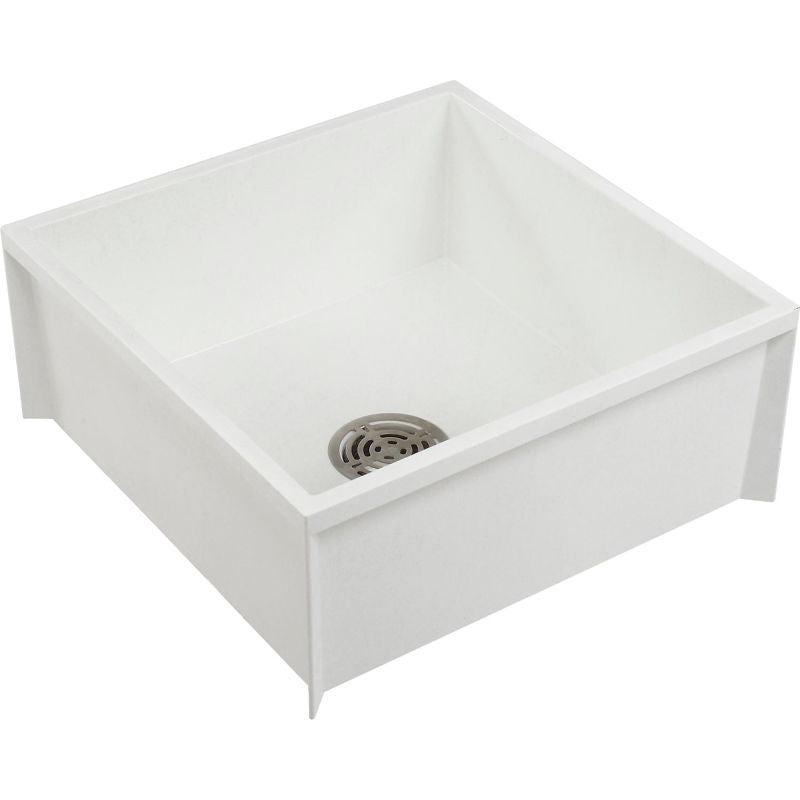 Fiat® MSBID2424 Molded Stone Mop Sink 24" X 24"