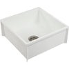 Fiat® MSBID2424 Molded Stone Mop Sink 24