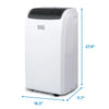 BLACK+DECKER Air Conditioner, 14,000 BTU Air Conditioner Portable for Room up to 700 Sq. Ft., 3-in-1