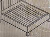 Queen Stone Flemings Vertical Channel Tufted Wingback Upholstered Platform Bed (Frame Only)