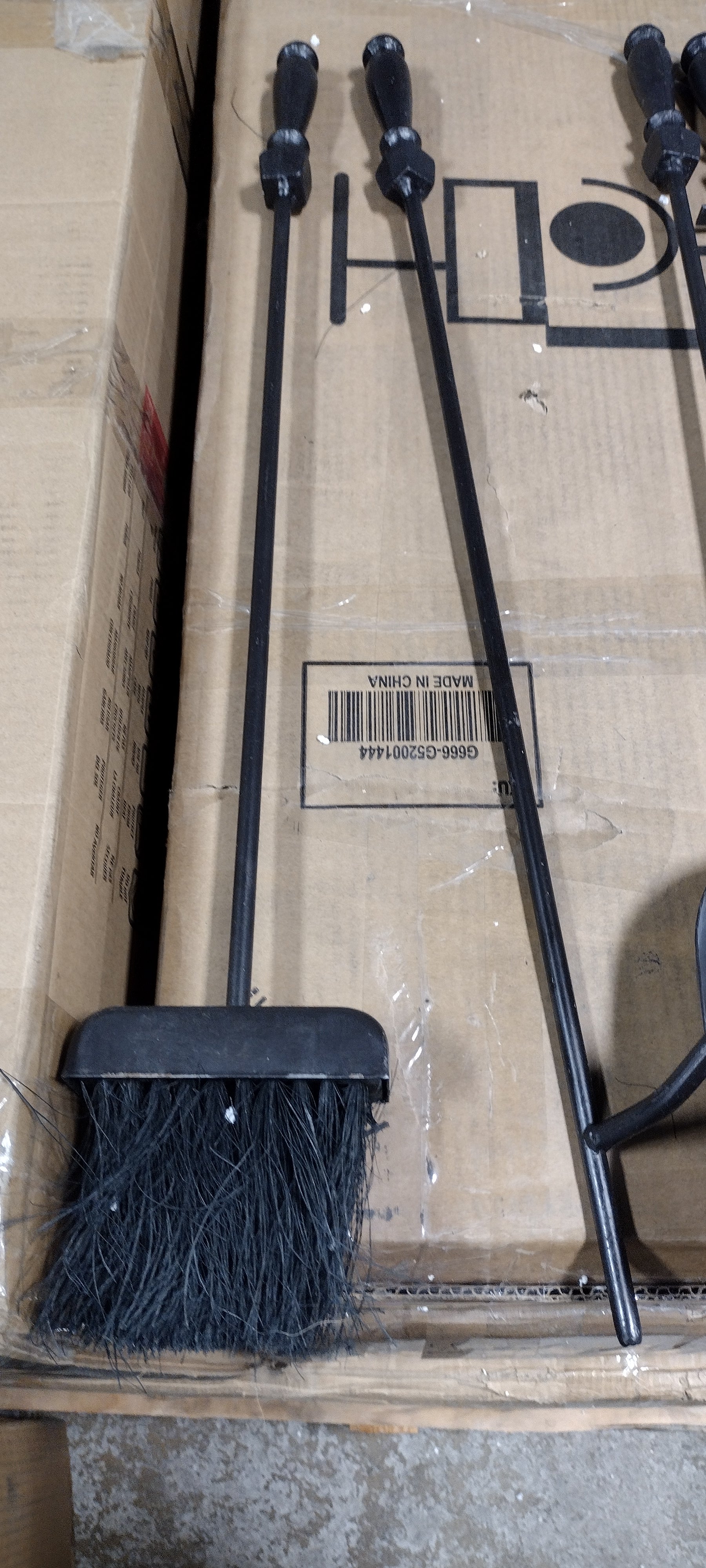 Abbygayl 5 Piece Steel Fireplace Tool Set