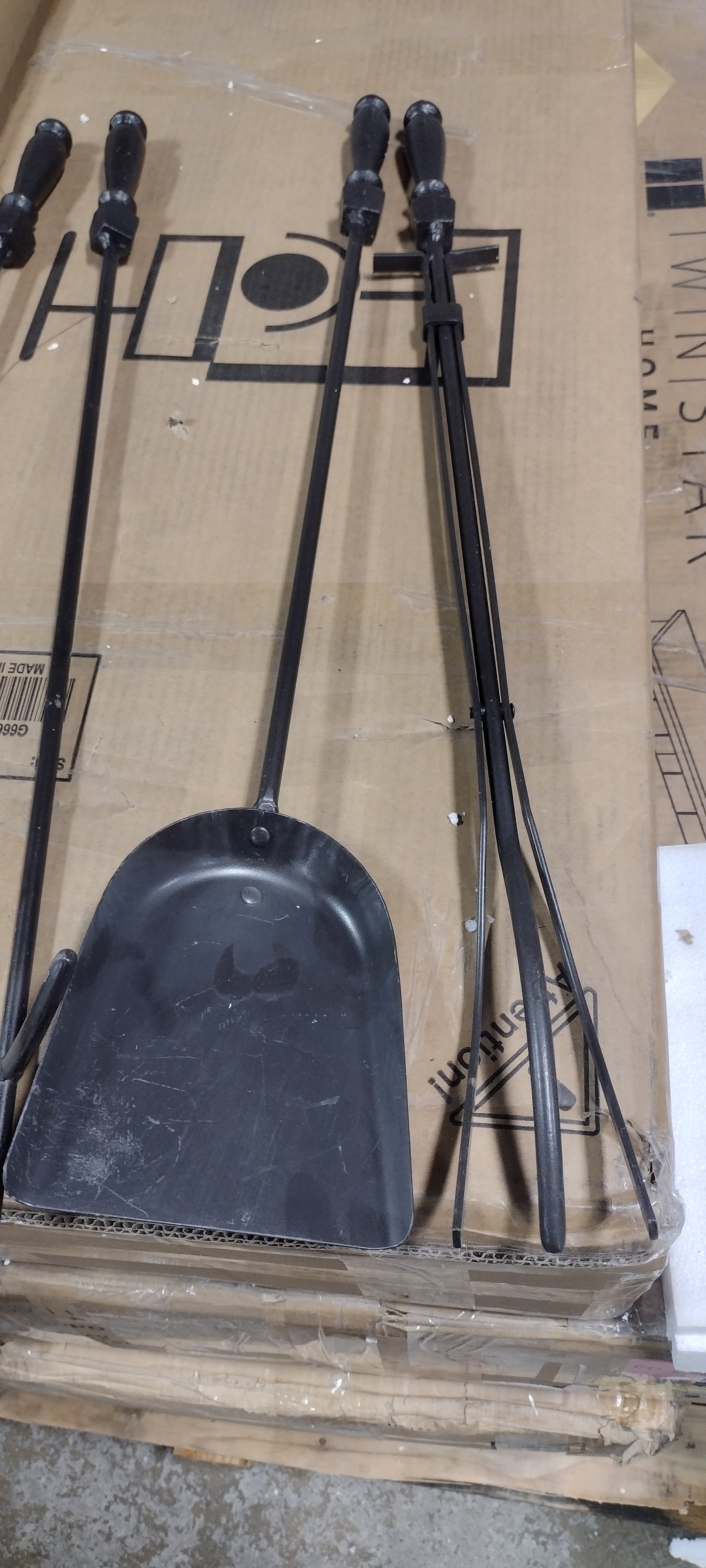 Abbygayl 5 Piece Steel Fireplace Tool Set